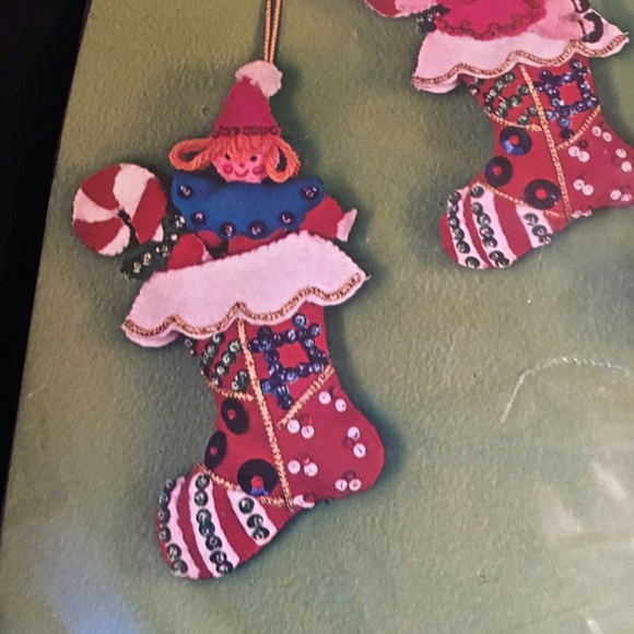 Bucilla Holiday Vintage Felt Christmas Ornament Kit Poshmark